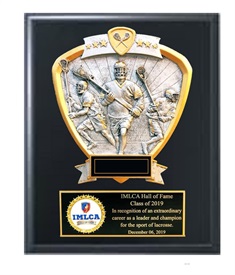 PDC9X12 Male Lacrosse Plaque